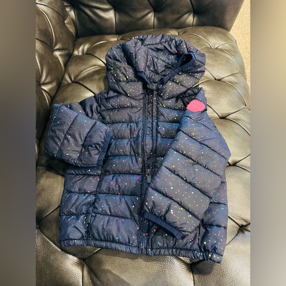 Toddler Girls Gap Puffer Coat 3T